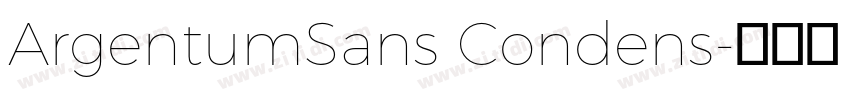 ArgentumSans Condens字体转换 ArgentumSans Condens字体转换